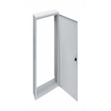 Wall-mounted frame 1A-21 with door, H=1055 W=380 D=250 mm