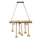 Winery 6-Light Bamboo Pendant Light