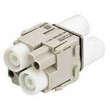 Han HV module, 40A 5000V female