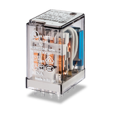 Relay for printed circuit 4CO 7A/110VDC/Agni (55.14.9.110.0000)