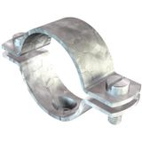 2900WM10 48.5 FT  Spacer clamp, with connecting thread M10, 1 1/2', Steel, St, hot-dip galvanized, DIN EN ISO 1461