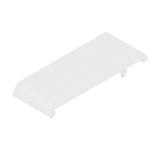 Terminal cover, PA 66, white, Height: 33.3 mm, Width: 12 mm, Depth: 7.