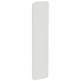 Blanking plate for Jupiter recessed right 2 posts white