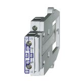 Auxiliary contact lateral 1NO+1NC, 3A  for LA3116-LA3316