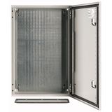 Wall enclosure with mounting plate, HxWxD=600x400x150mm