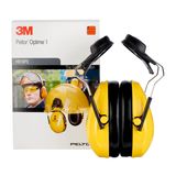 3M™ PELTOR™ Optime™ I Earmuffs, Yellow, Helmet Mounted, H510P3E-405-GU