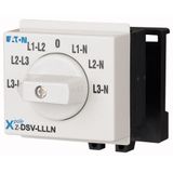 Rotary switches, L+N voltmeter, L1 - N3...