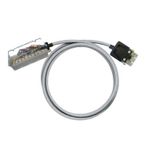 PLC-wire, Digital signals, 24-pole, Cable LiYY, 4 m, 0.25 mm²