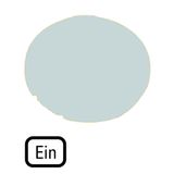 Button lens, flat white, EIN