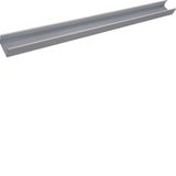 Office ceiling cable tray 50x80mm made of Aluminium in white aluminium