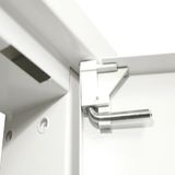 Flush-mounted frame + door 4-18, 3-part system