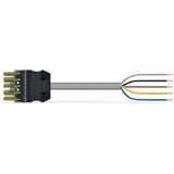 pre-assembled interconnecting cable Eca Socket/plug gray