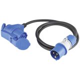 61403 CEE adapter 3-pin 230 V