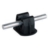 Adapter for roof conductor holders for Rd 10mm