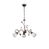 Traditio chandelier 3-pc E14 rustic