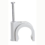 Cable clip Fixfor - for concrete materials - for cable Ø 12 mm - grey