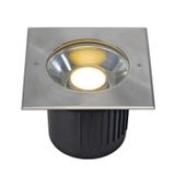 DASAR MODULE LED inground fitting, square, stainl. steel for Philips LED Twistable