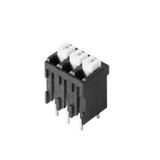 PCB terminal, 3.81 mm, Number of poles: 4, Conductor outlet direction: