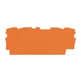 2002-1492 End and intermediate plate; 0.8 mm thick; orange