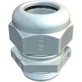 V-TEC PG21 SGR  Cable gland, PG21, silver gray Polyamide