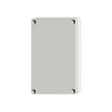 Enclosure ABS, grey cover, 95x65x60 mm, RAL7035