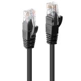 2m Cat.6 U/UTP Network Cable, Black RJ45, M/M, 250MHz, Copper