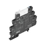 Relay module, cULus C1D2, 24 V UC ±10 %, Green LED, Rectifier, 1 CO co