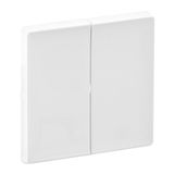 Cover plate Valena Life - 2-gang - white