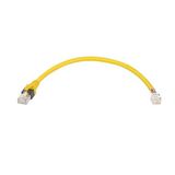 DB RJ45 - preLink 4x2xAWG26/7 Cat6A 0.8m