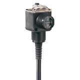 Allen-Bradley, 42EF-S1MPA-F4, PHOTOSWITCH Photoelectric Sensor, RightSight, Sharp Cutoff Diffuse, Infred, DC - 2 Complementary LO/DO Outputs, Source (PNP), 4-pin DC Micro QD on 152mm (6in) pigtail