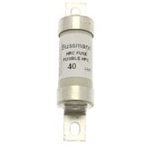 Fuse-link, LV, 40 A, AC 600 V, DC 250 V, HRCII-C, 22 x 87 mm, CSA