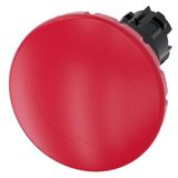 EMERGENCY STOP mushroom pushbutton, 22 mm, round, plastic, red, 60 mm, 3SU1000-1JB20-0AA0-Z Y11