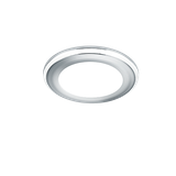 Aura LED recessed spotlight 8,2 cm chrome