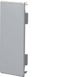 endcap halogen free for trunking FB 60x130mm stone grey