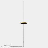 Floor lamp Noway Double Screen LED 18W 3000K Matte gold 495lm