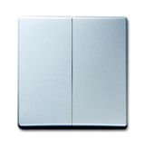 2105-33 CoverPlates (partly incl. Insert) carat® Aluminium silver