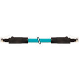 RJ45 0°/RJ45 0°, Gigabit TPE 4x2x24AWG SF/UTP CAT5e bu , CM 6m