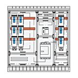 Standverteiler mit NA-Abschaltung, auáen, 250kWp, IP44