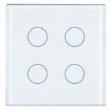 UP 212/11 - KNX Touch sensor cover, double, white