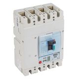 MCCB DPX³ 630 - S2 elec release + central - 4P - Icu 70 kA (400 V~) - In 500 A