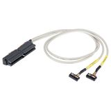 System cable for Siemens S7-300 2 x 12 digital inputs