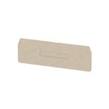 Partition plate (terminal), End and intermediate plate, 104.35 mm x 34