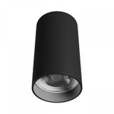 CHLOE VARIOSA GU10 SURFACE MOUNTED GU10 230V IP20 55x100MM BLACK ROUND