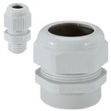 Cable gland plastic - IP 55 - ISO 32 - clamping capacity 18-25 mm - RAL 7035