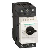 Motor circuit breaker, TeSys Deca, 3P, 40 A, magnetic, rotary handle, EverLink terminals
