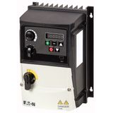 Variable frequency drive, 230 V AC, 1-phase, 10.5 A, 2.2 kW, IP66/NEMA 4X, Radio interference suppression filter, Brake chopper, 7-digital display ass