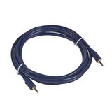 Stereo audio cable 3.5mm male/male 2 meters