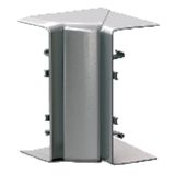 OptiLine 45 - internal corner - PC/ABS - aluminium metallic