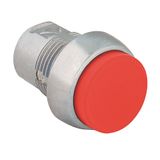 Push Button, Operator, Extended Head, Metal, Red, 22.5mm