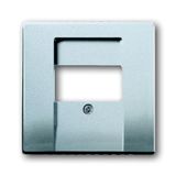 1766-83 CoverPlates (partly incl. Insert) future®, Busch-axcent® Aluminium silver